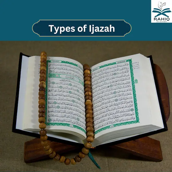 Types of Ijazah