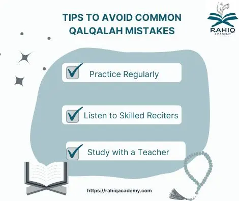 Tips to Avoid common Qalqalah Mistakes