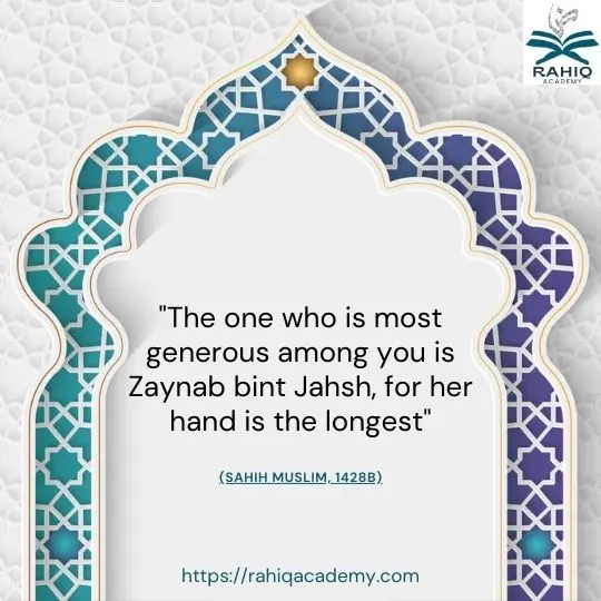 zaynab bint jahsh hadith