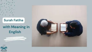 Surah Fatiha with meaning in English​