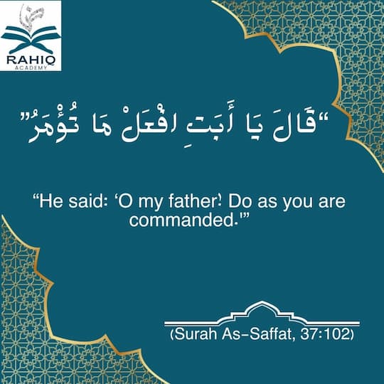 The moral of the Qurbani story