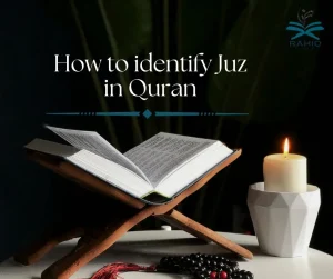 how to identify juz in quran