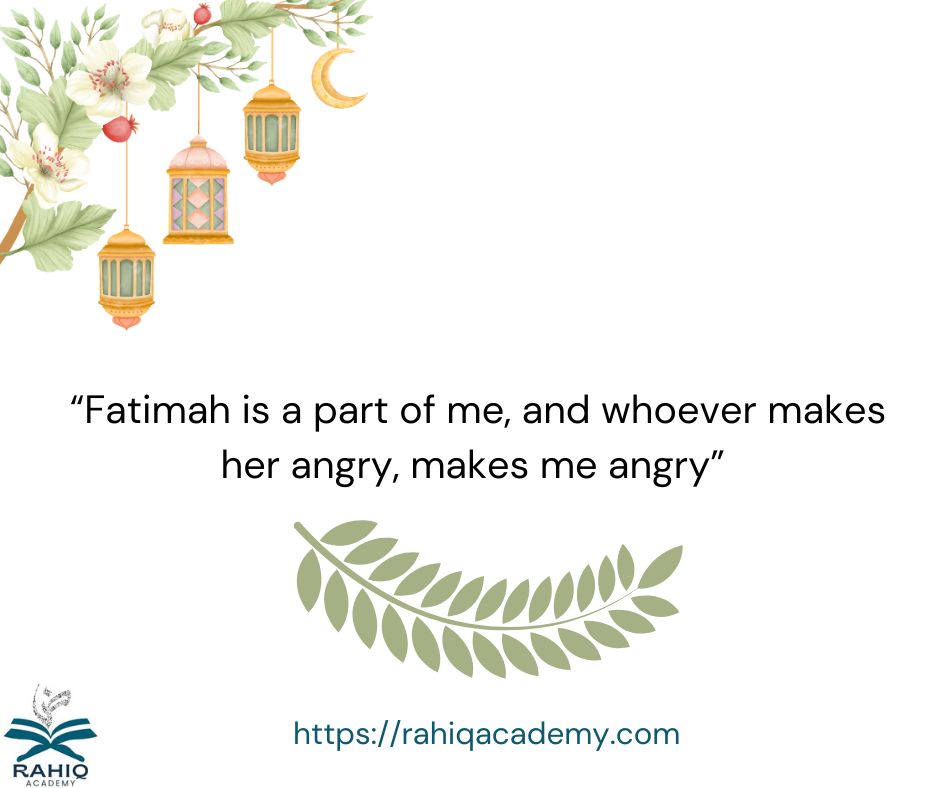 His Marriage with Fatimah