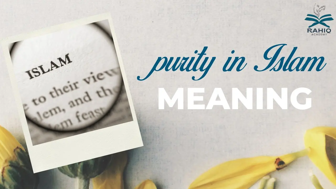 purity meaning in Islam