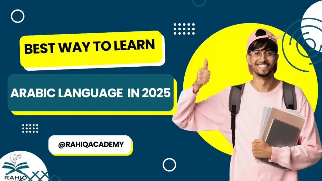 best way to learn arabic language​
