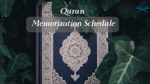 quran memorization schedule