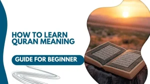 how to learn quran meaning​