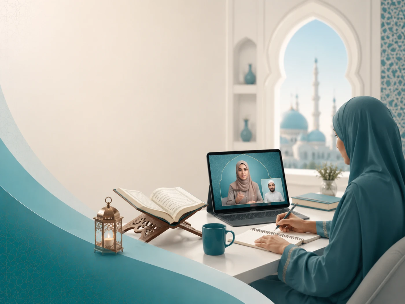 Structured Quran learning online